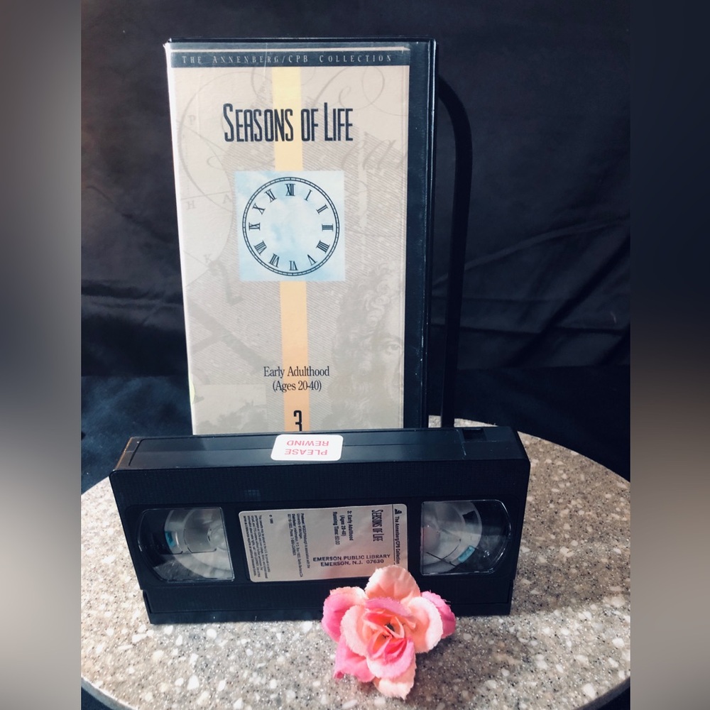 Seasons of Life Volume 3 VHS Tape - Black